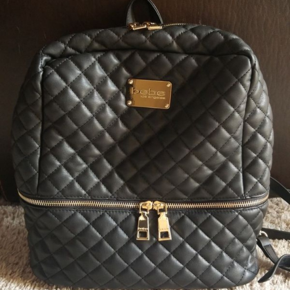 BEBE Quilted Backpack-Brand new